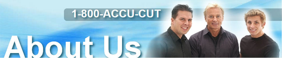 Accu-Cut ABOUT-US Banner