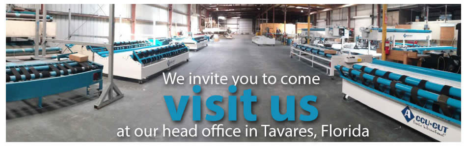 We invite you to come VISIT US at our head office in Tavares, Florida!